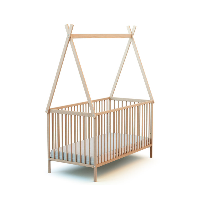 Cot Bed, Natural