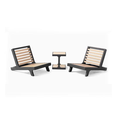 Soundview Adirondack Set with Side Table