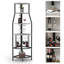 Ryans 16 Bottle Wine Bottle & Glass Rack-234083046
