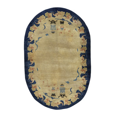 Cotton Floral Area Rug