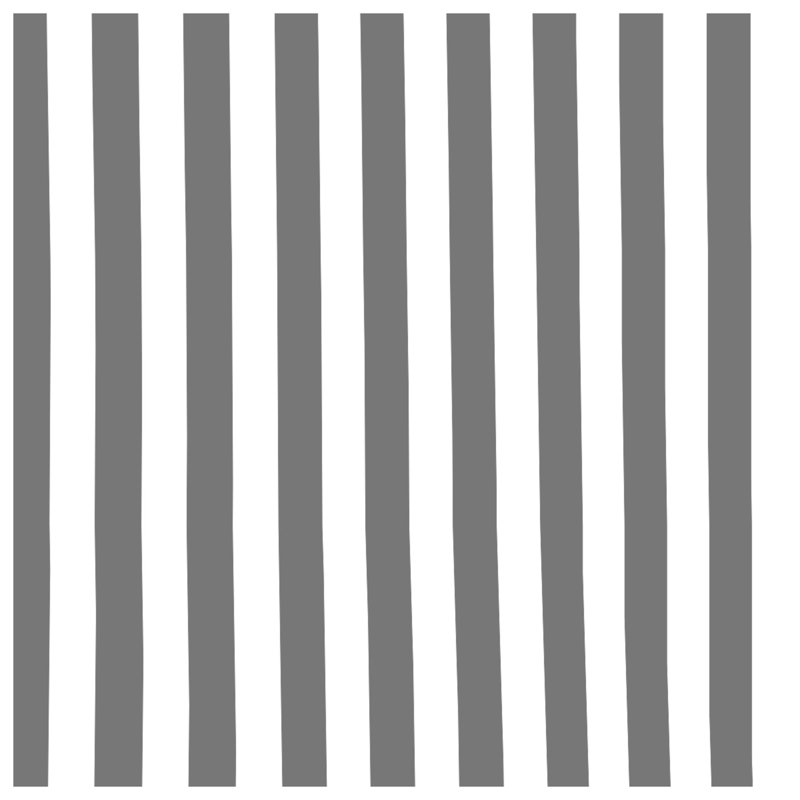 Gray White Striped Shower Curtains Extra Long, L 70 po x H 84 po