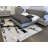 Chenae Abstract Designer Rug Gray Black-1718526422