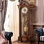 Horloge sur pied en titane