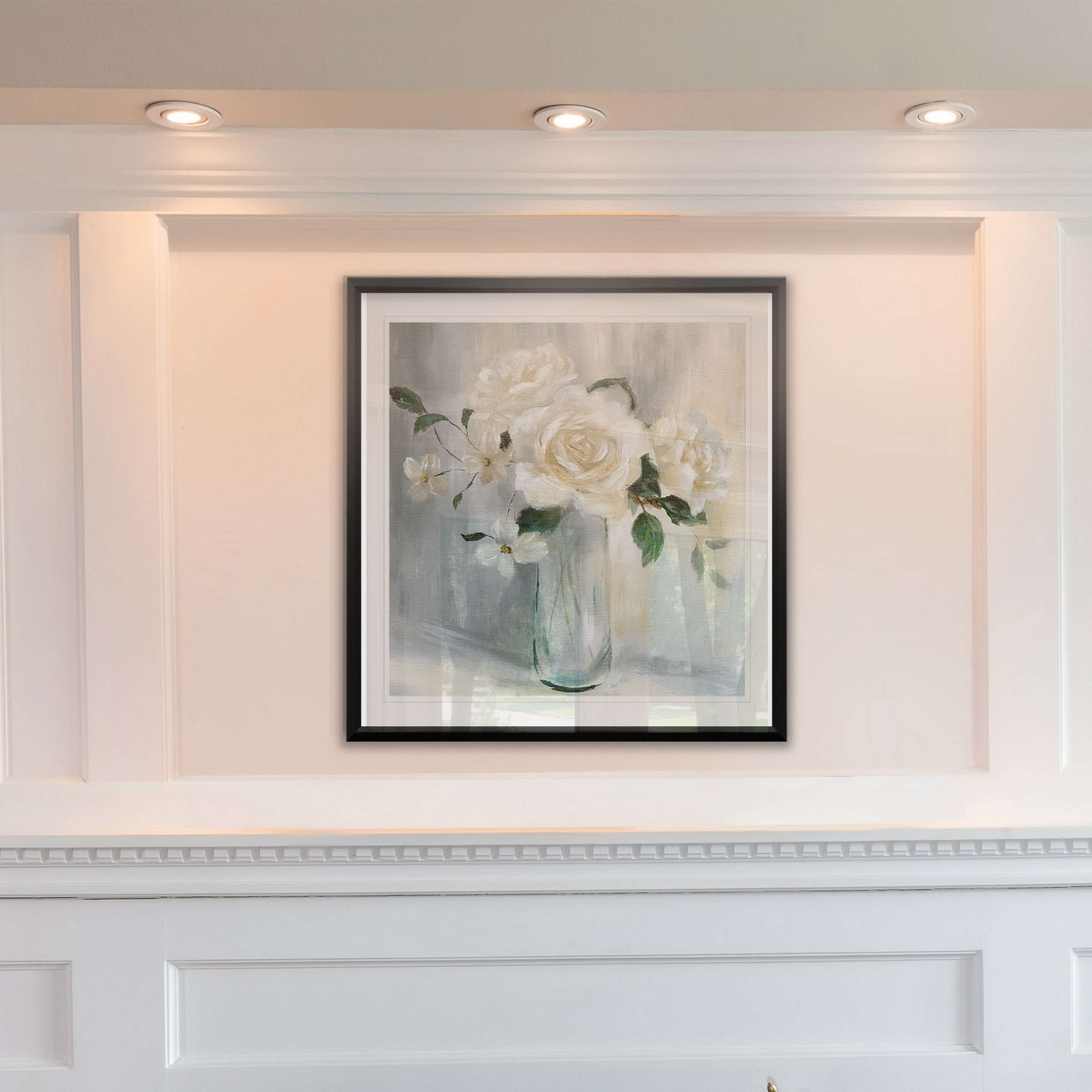 Charlton Home® Carolina Springs Bouquet I - Picture Frame Print | Wayfair
