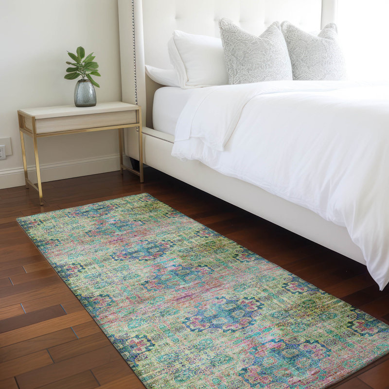 Tapis intérieur / extérieur Fantarella, Tapis de couloir 2 pi 3 po x 7 pi 6 po