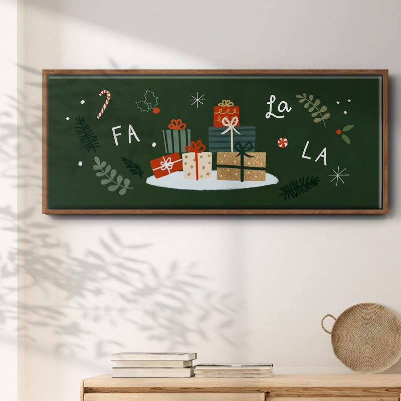 «Little St. Nick Collection», toile encadrée, H 8 po x l 20 po