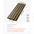 Driveway Rubber Curb Ramp 33000 lbs 2.6 in Rise Threshold Ramp