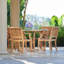 Palm Teak Patio Dining Chair