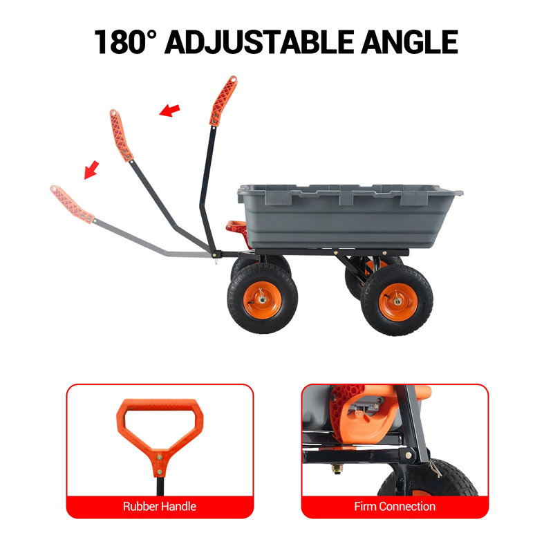 82cm H x 71cm W Utility Cart