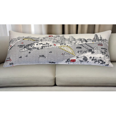 Coussin Pittsburgh Skyline