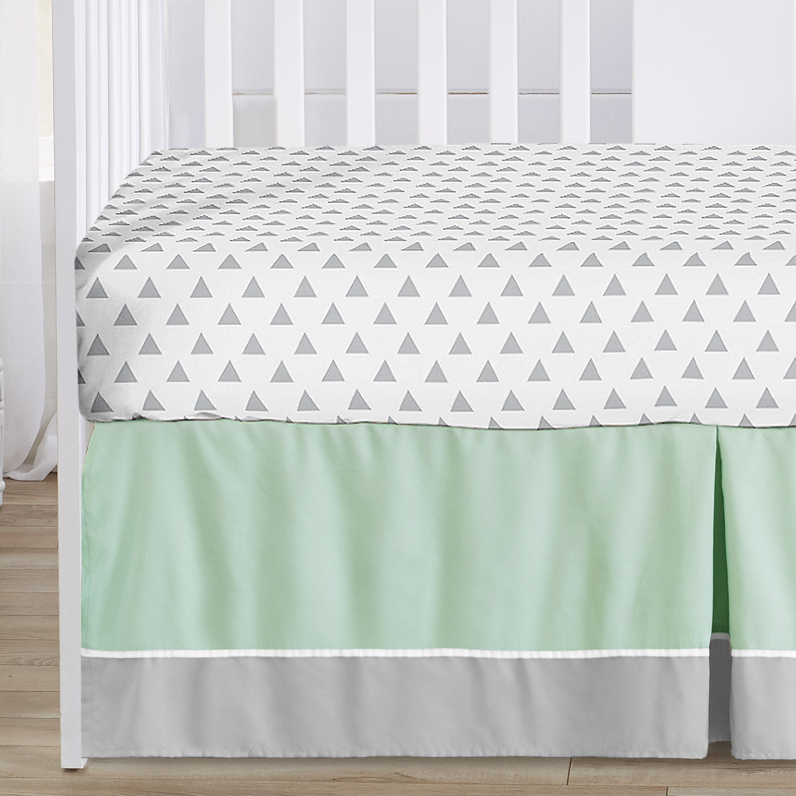 Mod Arrow 4-Piece Bedding Set, Navy Blue