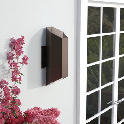 Luminaire à cloison d'extérieur 2 lumières Cyrano
