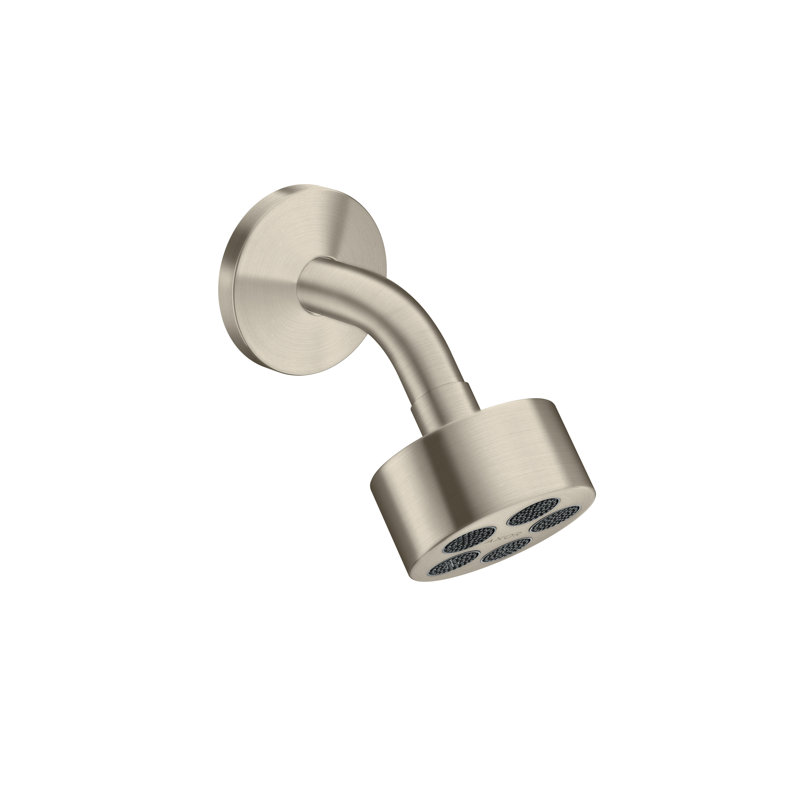 One Rain Fixed Shower Head, Brushed Nickel