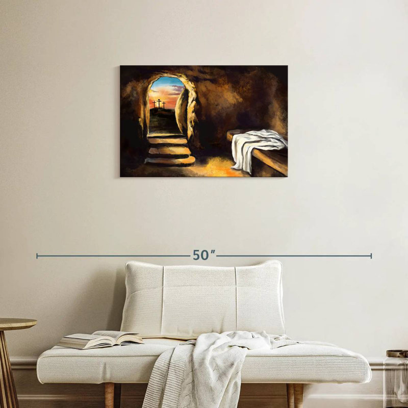 Adella Jesus Christ Has Risen, 20" H x 30" W