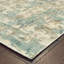 Tapis bleu / vert délavé noué à la main Kirkpatrick-1067508948