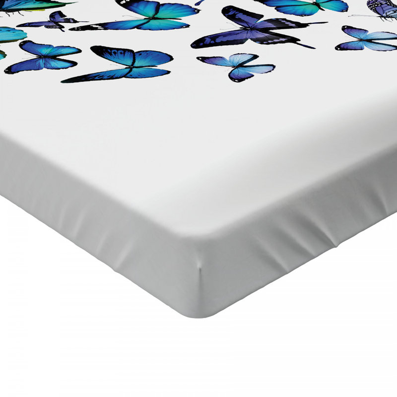Microfiber Patterned Fitted Sheet, Full Fitted Sheet