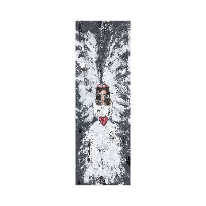 Country Angel by Ashley Bradley - Painting on Canvas, Wrapped Canvas, 152.4 cm H x 50.8 cm W x 1.91 cm D