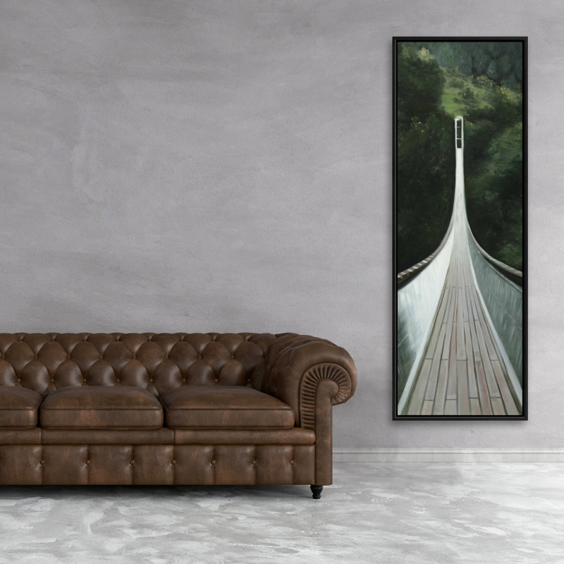 «Steep Bridge» sur toile, H 60 po x l 20 po