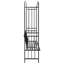 Arche de jardin en fer noir