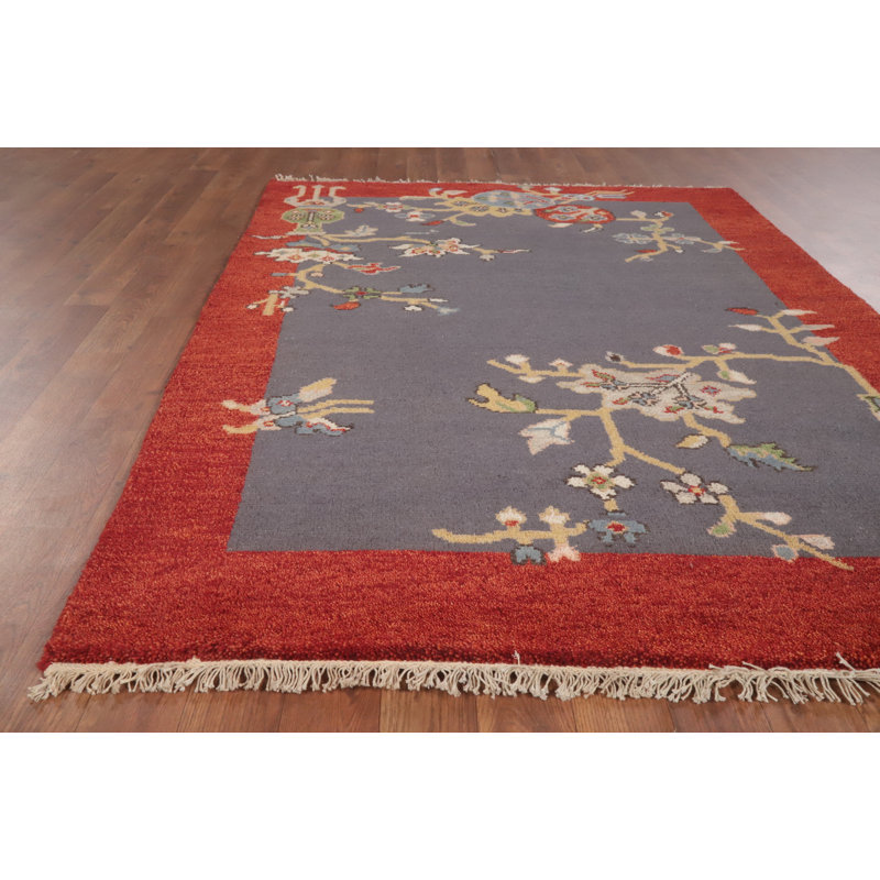Tapis de vestibule Floral Art Deco Indian