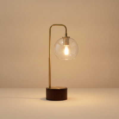 Lampe de table arquée Boisy