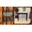 Modern Black 46" x 24" Compact Bar Table with Stain-Resistant Surface-1962842558