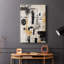 Série ABSTRACT CCCCXCVI - Toile tendue avec châssis de qualité supérieure - Prêt à être accroché-232454205