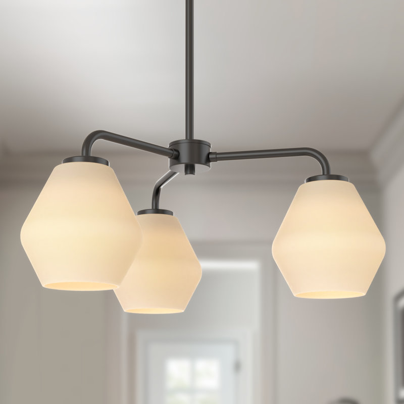 Carrette 3-Light Kitchen Island Chandelier