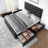Bed Frame with Adjustable Headboard-2145460536-2115396303