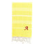 Serviette de plage 100% coton Pestemal Lucky-29965814-29965818