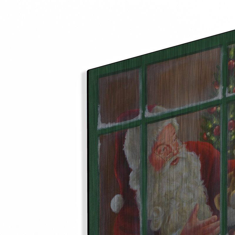 «Santa Window 3» par David Lindsley, H 24 po x l 16 po