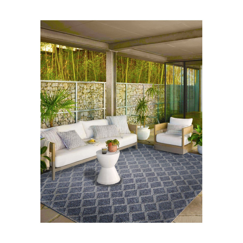 Tapis décoratif à motif géométrique à rayures géométriques lavable à la machine, Sous-tapis carré 3 pi 3 po inclus