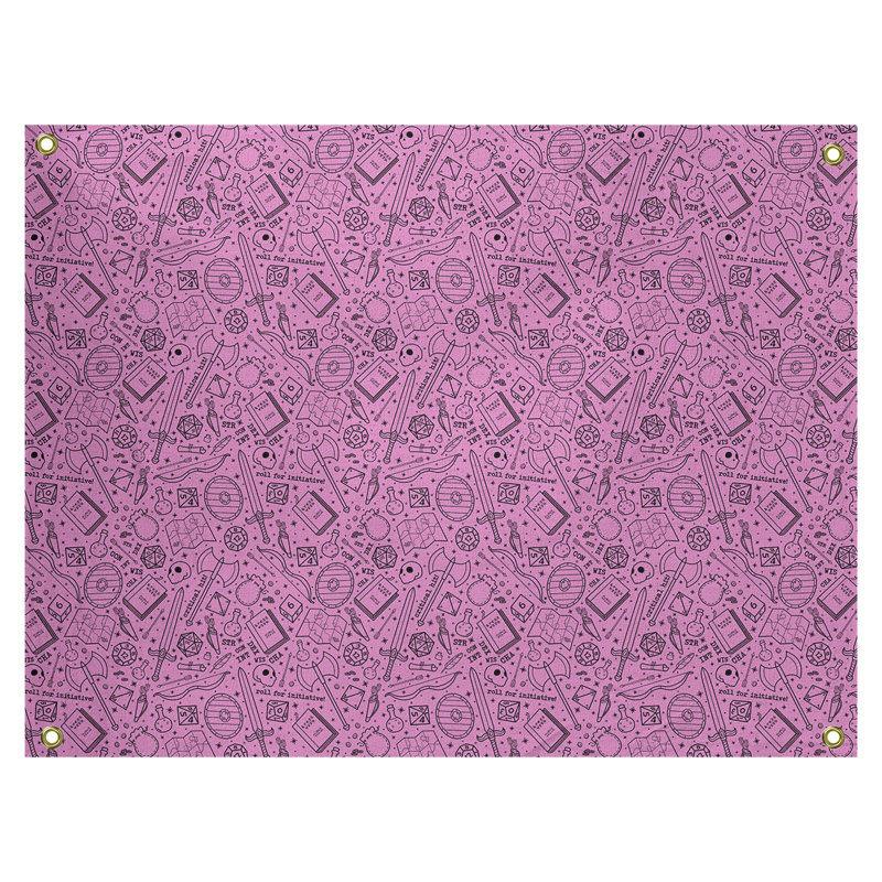 Tapisserie rpg par katelyn elizabeth Avicia, H 27,5 po x l 37,5 po, Intérieur / extérieur