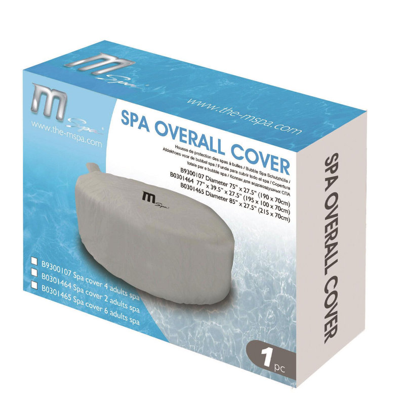 Hot Tub Cover, 195 cm H x 100 cm W x 70 cm D