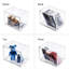 Organisateur de rangement transparent pour sac à main avec fermeture magnétique pour présentation de placard, paquet de 1-588710264