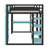 Full-Size Wooden Loft Bed With Desk, Shelves, Power Plug & USB/Type-C Ports, Plus RGB Lighting-2134719386