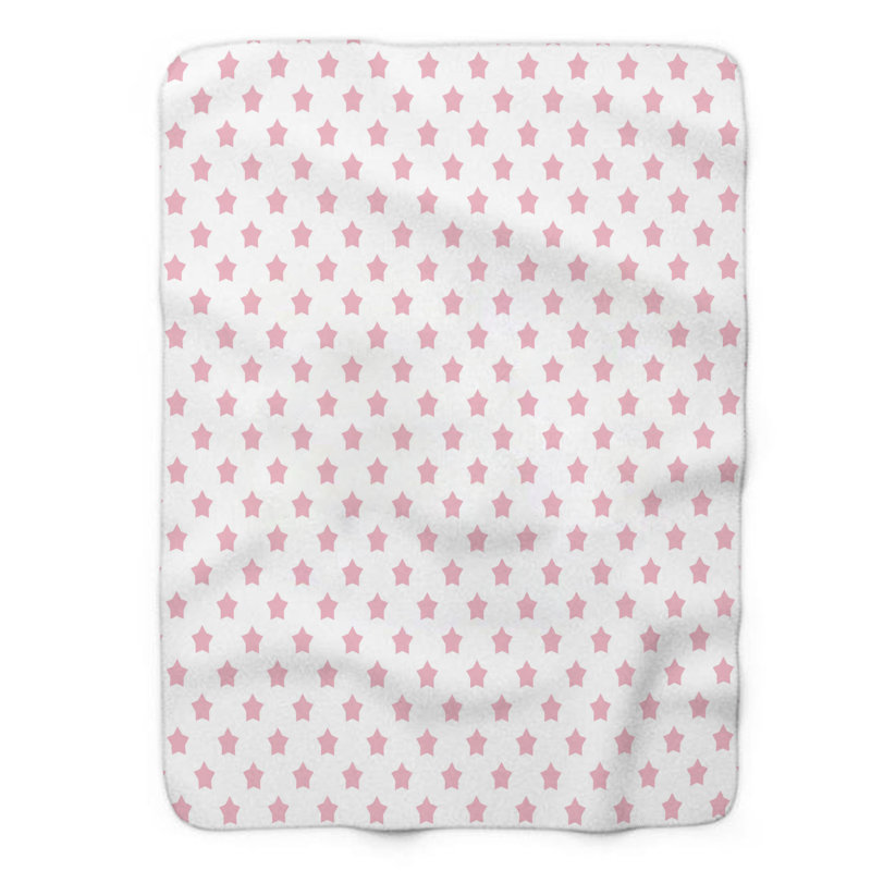 Doux rose doux - 1 pièce Sherpa Premium, Grand lit