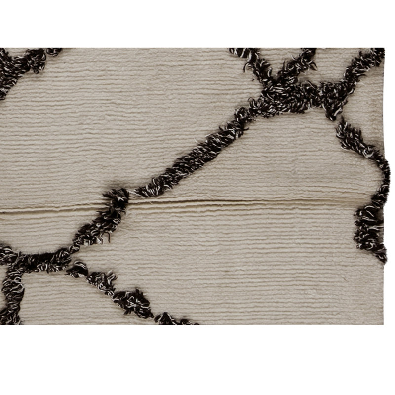 Tapis rectangulaire noué à la main