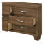 Commode à finition chêne Miquell