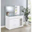 Coiffeuse Kerr 2 tiroirs avec miroir Kool