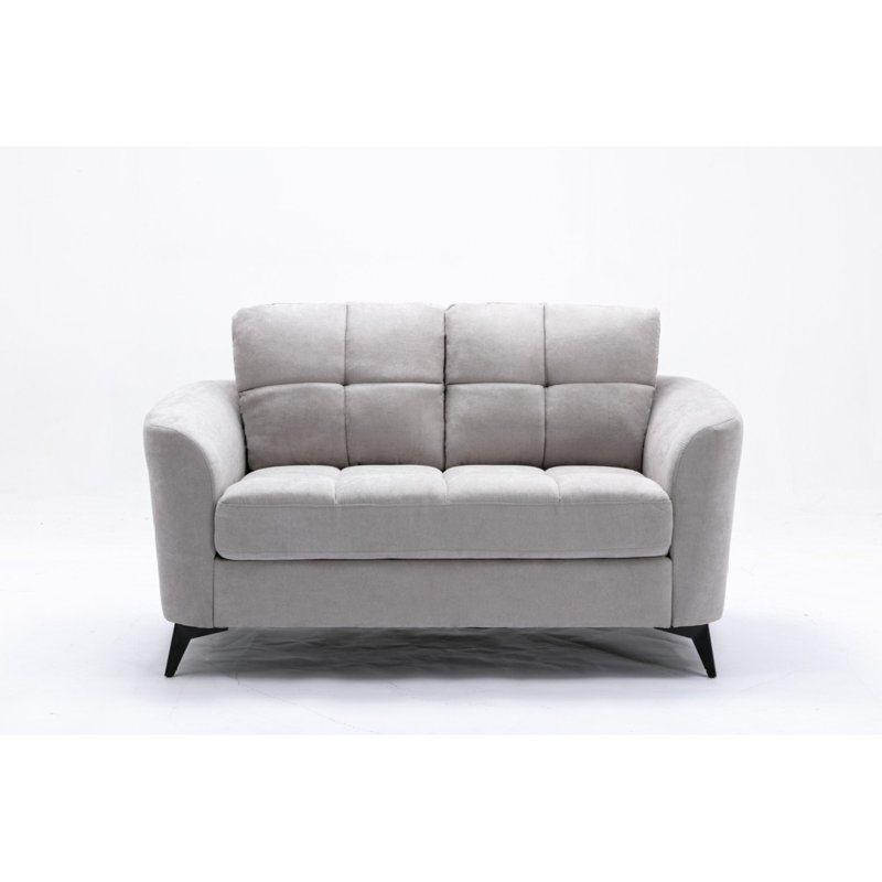 Causeuse Modern, Gris clair