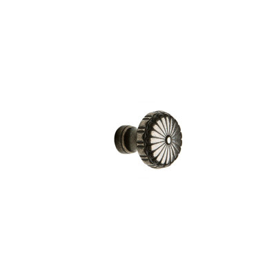 Crown Bronze Round Knob