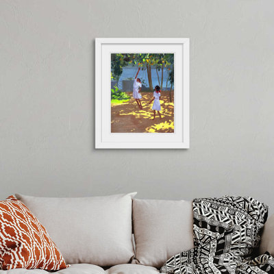 Reproduction d'art, "Reaching For Oranges Bentota" par Anmoore