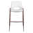 Upholstered Counter Stool with Metal Frame-807478012
