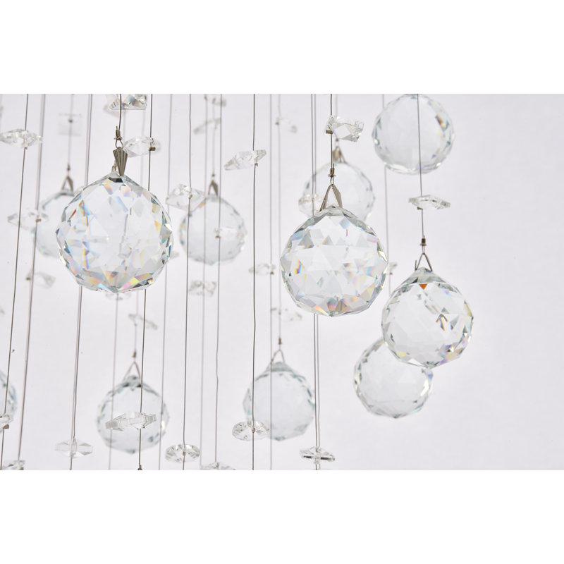 Colne Crystal Flush Mount, Royal Cut
