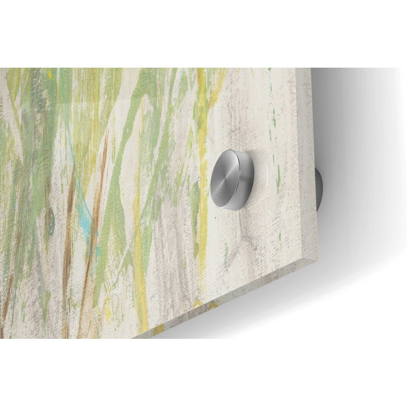 «Floral Cluster II» par Tim O'Toole, art mural en verre acrylique, H 24 po x l 36 po x P 0,2 po