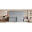 Grand lit escamotable mural avec placard, gris-1627506115