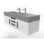 Ensemble de meuble-lavabo simple 60 po Nile-980925918-980925913-980925914