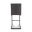 Hinde Upholstered Counter Stool with Metal Frame