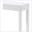 Console moderne, canapé Amy, blanc